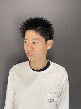 クレオ メン(CREO Men)の写真/【七隈駅徒歩30秒】ONもOFFもキマる髪型で、刈り上げ～流行も全部お任せ◎忙しい男の、頼れる味方です！