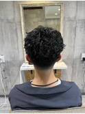 カリアゲウェーブショート