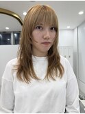 【rico style】フェイスレイヤー/ハイトーン/レイヤーカット