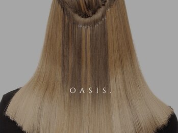 オアジス(OASIS.)の写真/【シールエクステ取り扱い◎】地毛との馴染みにこだわった違和感のない付け心地で、自然な仕上がりに。