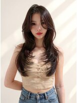 ブロウ ネックス ザ サロン 表参道(VLOW nex the salon)&nbsp;vlow表参道  タンバルモリ くびれヘア 髪質改善 韓国 長屋