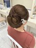 【土日祝】和装用ヘアセット　４２００円【和髪】