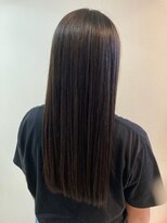 OSHIRO 岡山倉敷店【オシロ】【3月1日OPEN(予定)】 艶髪ヌードブラック/髪質改善/ストレート