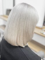 ランプ(Lamp) くびレイヤー グレーベージュ 白髪染め 白髪ぼかし 髪質改善