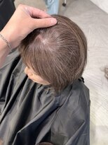 コルプラス(col +plus)&nbsp;白髪率50%白髪活かしカラー☆札幌ボブ/札幌白髪活かし