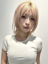 トリッカ シブヤ(TRICCA SHIBUYA) ミディアムレイヤーボブレイヤーウルフレイヤー顔まわりレイヤー