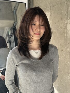 オルカ(ORCA) レイヤーカット 韓国レイヤー ハッシュカット 新宿
