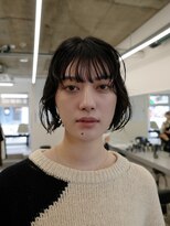 テンション(tension) ニュアンスパーマレイヤーカットボブ札幌駅大通駅バスセンター駅