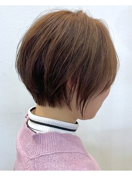 メラク バイ コア(Merak by CoRe.gn) ショートボブ◎ブリーチなしカラー暗髪２0代30代春カラー