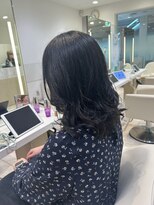 ケンジ 平塚 アネッタ(KENJE annetta)&nbsp;コテ巻き風パーマ