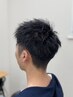 【男の身だしなみコース】メンズカット＋眉毛カット＋ヘッドスパ ￥7,700