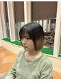 ユニックス イオンレイクタウン店(UNIX)&nbsp;グラデーションを効かせた小顔ミニボブ