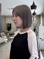 コージーベルベット(Cosy Velvet)&nbsp;グレージュ/ボブ【こまつばらみお】