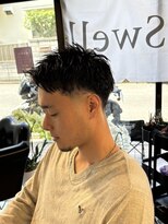スウェル 成田店(Swell)&nbsp;アップバングショート [#成田 #MEN'S #メンズサロン]