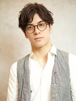 ベックメンズヘアサロン(BEKKU Men's hair salon)&nbsp;ニュアンスパーマで魅せる大人な無造作束感ショート☆