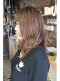 前髪パッツン＊ＮＥＷカラーラベンダー