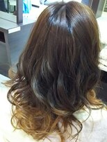 アンド 天王寺店(AND)&nbsp;ハイトーン外国人風グラデーション　by野玉【AND天王寺店】