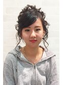『NUDE COLOR』大人可愛い小顔アレンジ