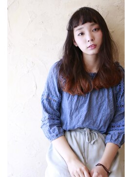高円寺四百倍美容室 【四百倍スタイル】大人可愛いゆるふわエアリーロング