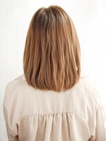 ヘアメイク ナル(hair make nalu) 透けバングの内巻きワンカール