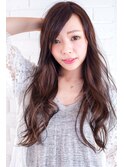 外国人風ブラウンロング
