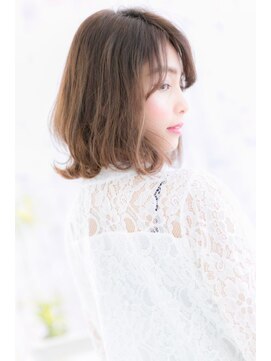 ヘアアンドビューティー ミック(Hair & Beauty miq) ゆるくびれのアンニュイふわミディa