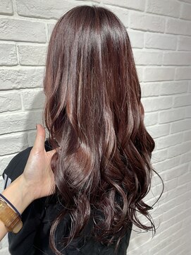 ヘア スパ ビューティー エールフォルム(HAIR SPA BEAUTY YELLFORME) ピンクパープル