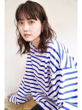 ソーイ ヘアー 平尾(soi hair) 【soi・ソーイ】ナチュラルウェーブミディ