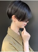 【morio池袋】綺麗でかっこいい黒髪ショート♪