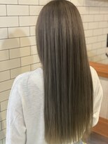 オーブ ヘアー リリー 博多2号店(AUBE HAIR lily) カーキブラウン