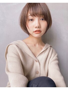ノットバイベル 大宮(knot by belle) 丸顔さんにおすすめ！骨格補正小顔ショート　大宮