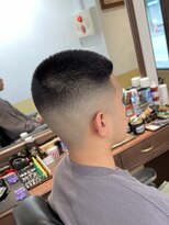 カムレイドフォーライフ(COMRADE 4 LIFE)&nbsp;担当西村　ボウズフェード