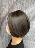 ハイライトショートボブ