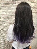 RC&nbsp;おしゃれカラー/パープル/ウェーブ巻き