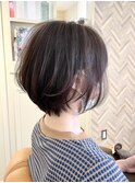 tuuli☆20代30代40代小顔ショート外ハネボブアッシュ