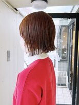 ハピネス クローバー 新田辺店(Happiness CLOVER) ミニボブ　新田辺　京田辺美容室　切りっぱなしボブ　進詩織