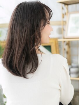 カバーヘア ブリス 戸田公園西口店(COVER HAIR bliss) ダークアッシュくせ毛風顔周りレイヤーTb4戸田公園20代30代40代