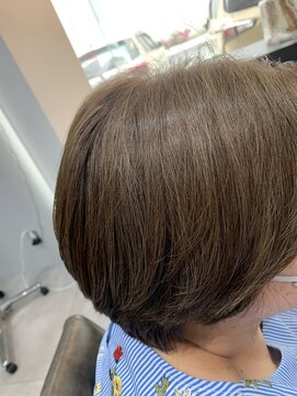 エル 横浜(eL) 白髪染めグレージュカラー