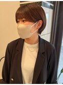 丸みショートボブ