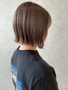 オブジェ シエル(obje't ciel) 【obje't ciel】くびれミニボブ×クリーミーブラウン【暮石 唯】