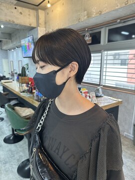 シールドヘアー 沖縄 新都心(C'LD Hair) 【 C’LD 】マッシュショート/丸みショート/小顔ショート/カット