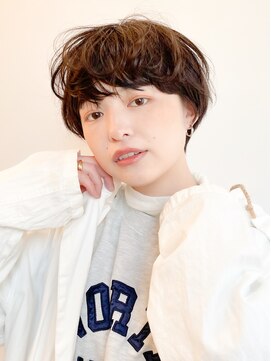 ロンドアジュール 横浜(Lond azur) ☆ふんわりおしゃれショートパーマ【横浜×ショート×パーマ】