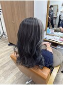 フェイスフレームカラー/シルバー
