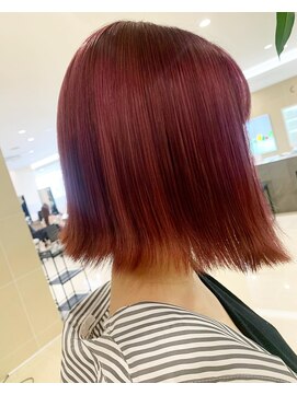 クララ ヒロシマセカンドフロア(CLALA Hiroshima 2nd floor) クリアピンク　ボブ