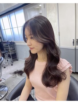 ロンドアヴァントゥス 池袋(Lond aventus) 韓国レイヤー/韓国風/ボブ/髪質改善/黒髪/ブリーチなし〔池袋〕