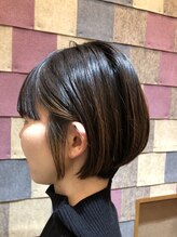 ツムギ(tsumugi HAIR DESIGN) 耳かけショートBob