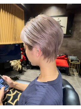 天翔 天翔/Wカラー/シルバー/グレー/ショートカット