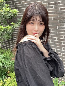 アッシュ 荻窪店(Ash) イルミナ　ショコラベージュ/艶カラー／韓国風スタイル／荻窪