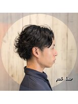 ピヴォヘアー(pivo hair)&nbsp;メンズカット　メンズパーマ　センターパートパーマ