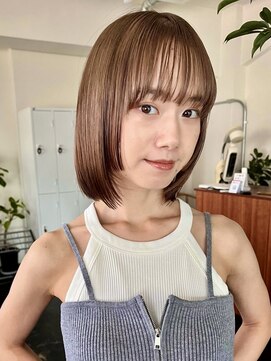 ガーランドギンザ(Garland Ginza) レイヤーボブ　フェイスレイヤー　姫カット